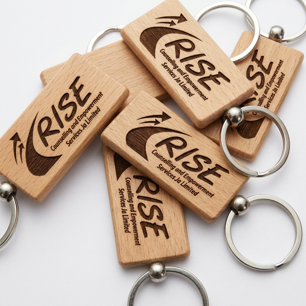 Engraved Wooden Keyrings